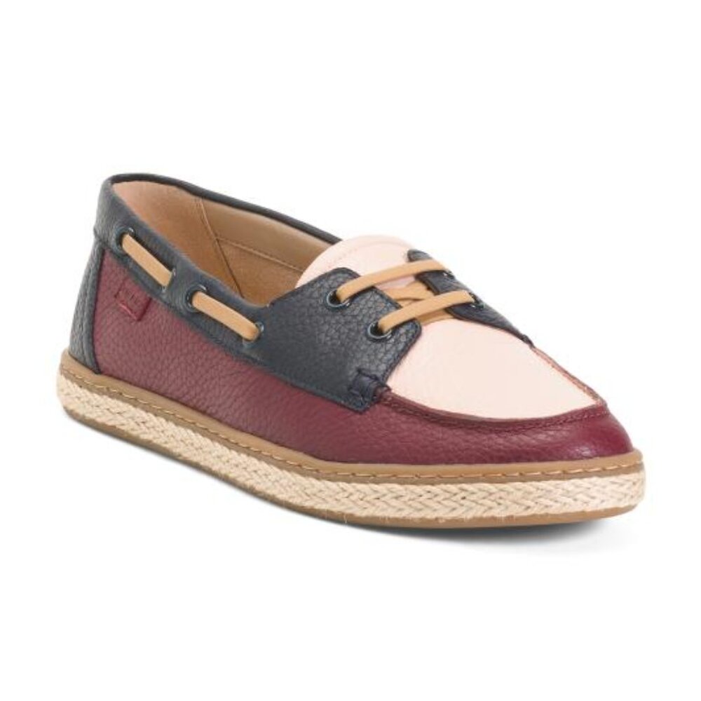 ♥️ VIONIC Leather Bay Comfort Boat Shoes - Picture 4 of 5